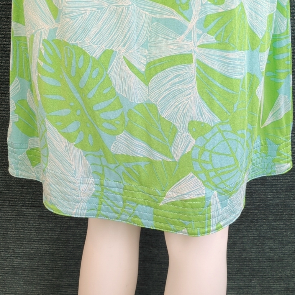 Lilly Pullitzer Silk Blend Nadja Dress "Love Me Or Leaf Me" - Picture 7 of 14